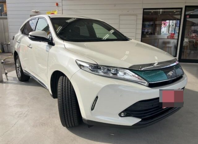 TOYOTA HARRIER PREMIUM 2018 full